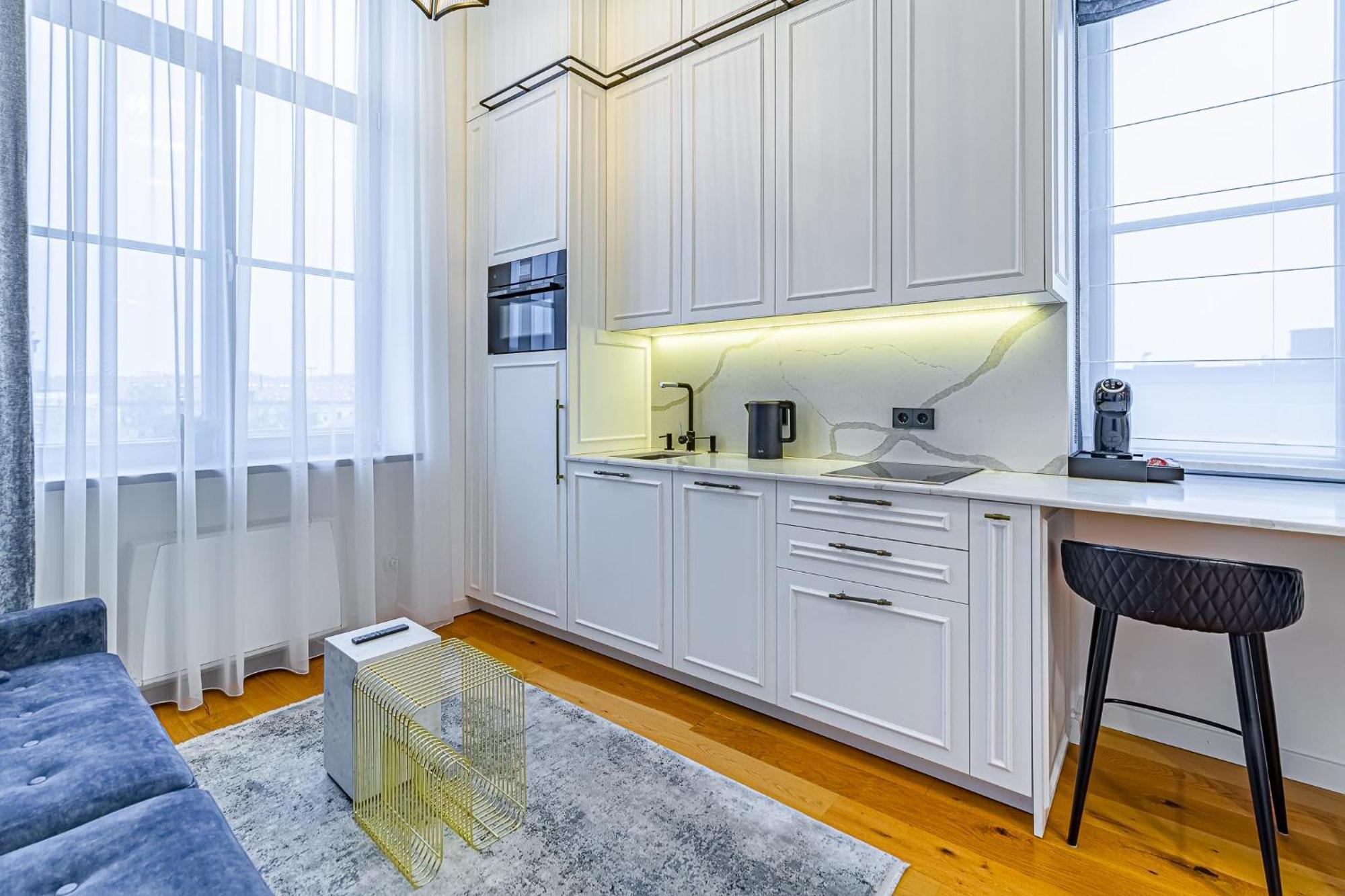 Ministerija Loft Apartment With Parking & Ac カウナス エクステリア 写真